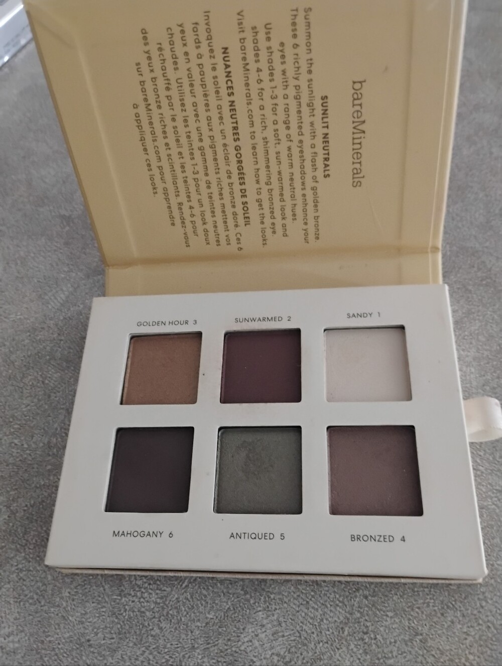 Eye Shadow Pallet bareMinerals Sunlit Neutrals - Assorted Sunlit Neutrals